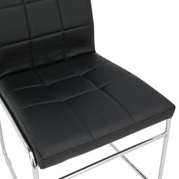 เก้าอี้ทานอาหาร รุ่นจูเลีย - สีดำ