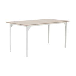Furinbox โต๊ะอาหาร รุ่นเวสต์ลีย์ - สีธรรมชาติ/ขาว