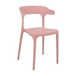 Furinbox เก้าอี้ทานอาหารพลาสติก รุ่นเทสซี่ - สีชมพู