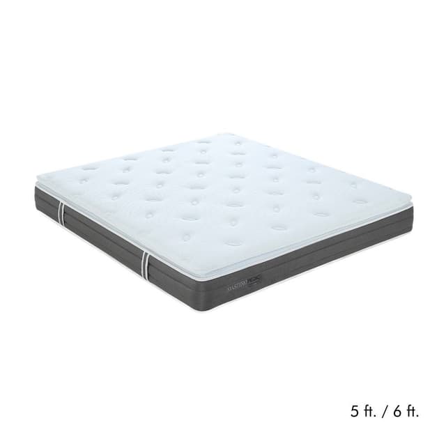 ที่นอน THERAFLEX รุ่นเบียทิส - สีขาว/เทา