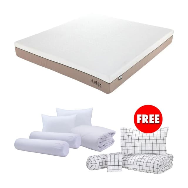 ซื้อที่นอน รุ่นรีไววอล 5 ฟุต แถมฟรี! ชุดเครื่องนอน และชุดผ้าปู
