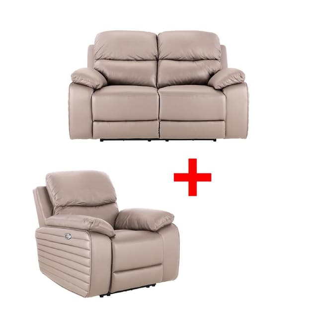 ซื้อโซฟาหนังปรับระดับไฟฟ้า 2 ที่นั่ง รุ่นโมเมนโต้ พร้อมโซฟาหนังปรับระดับไฟฟ้า 1 ที่นั่ง รุ่นโมเมนโต้ ราคาพิเศษ!