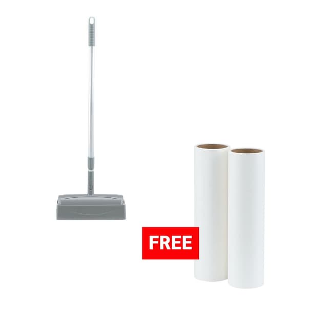 ซื้อลูกกลิ้งขจัดฝุ่น รุ่นลินท์ 60 แผ่น แถมฟรี! กระดาษกาว รุ่นลินท์ 60 แผ่น (2 ชิ้น/ชุด)