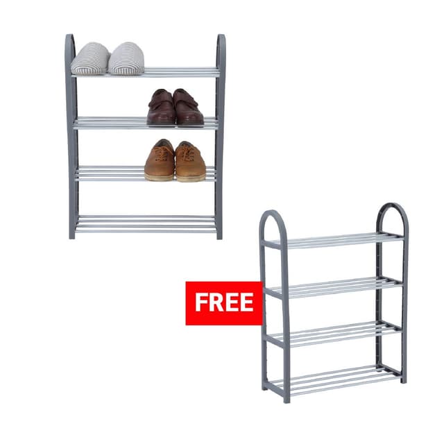 ซื้อ 1 แถม 1 ชั้นวางรองเท้า 4 ชั้น รุ่นดี-สกอร์/เอ็น