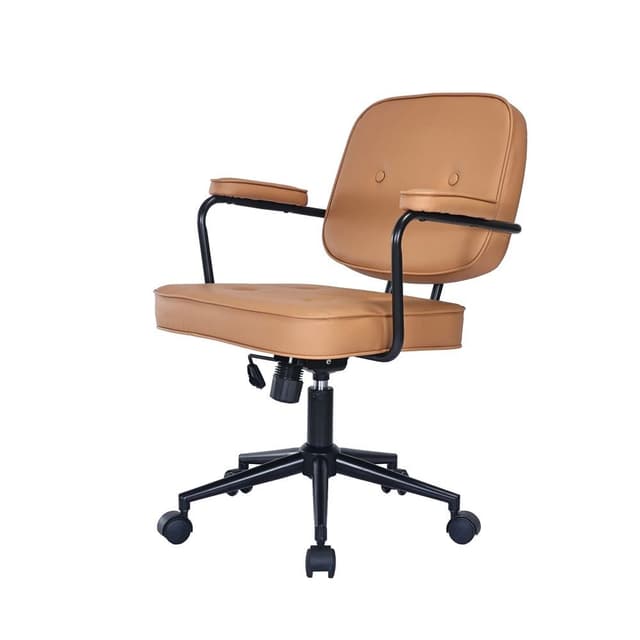 เก้าอี้สำนักงาน รุ่นคลาร่า - สีน้ำตาลอ่อน