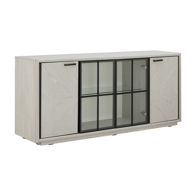 ตู้ไซด์บอร์ด รุ่นชาโตว์ ขนาด 180 ซม. - สีไวท์ แอช