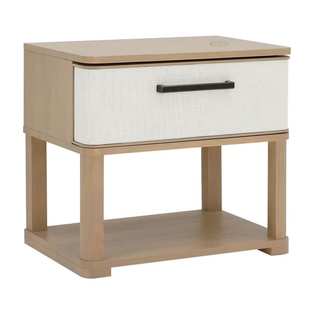 ตู้ข้างเตียง รุ่นชาโตว์ ขนาด 60 ซม. - สีคาร์มีโล โอ๊ค/ครีม