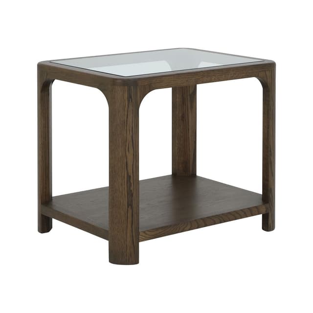 โต๊ะข้าง รุ่นวูดแลนด์ ขนาด 61 ซม. - สีบราวน์ โอ๊ค