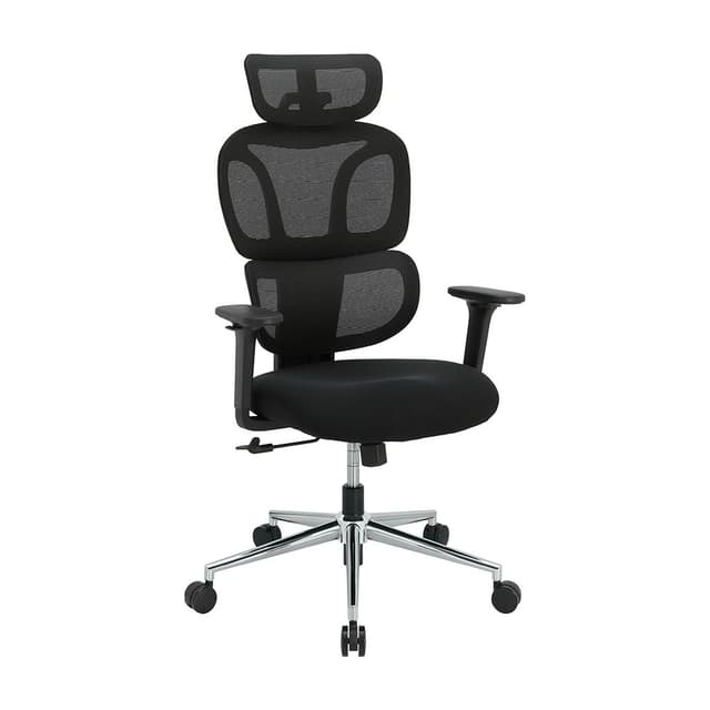 เก้าอี้ทำงานเพื่อสุขภาพ รุ่นแอชตัน - สีดำ