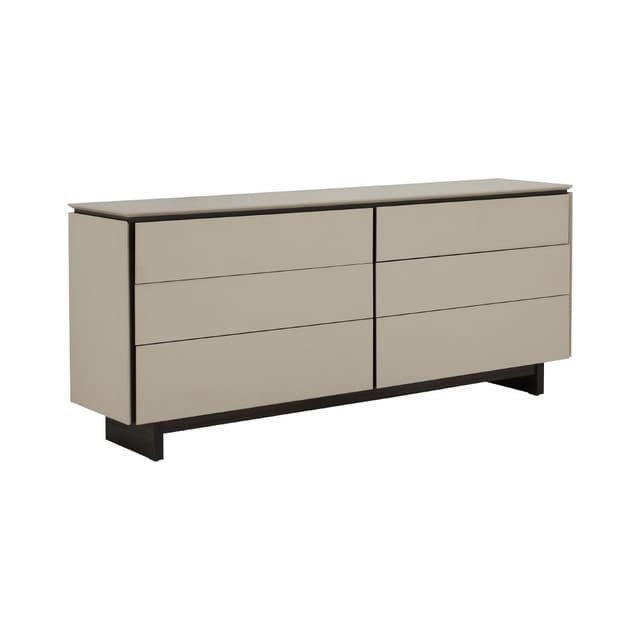 ตู้ 6 ลิ้นชัก รุ่นคลาวด์ ขนาด 200 ซม. - สีเบจ