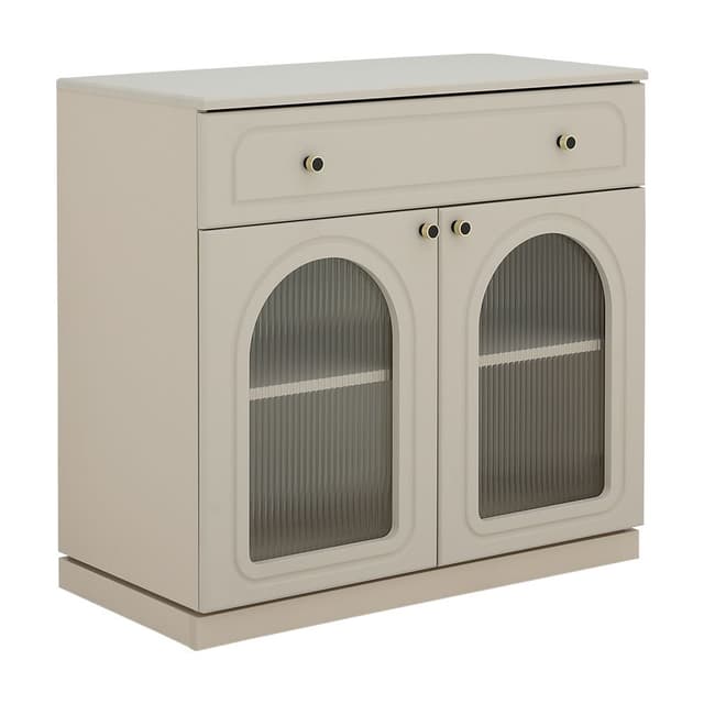 ตู้บานเปิด รุ่นซีรีน ขนาด 90 ซม. - สีเบจ