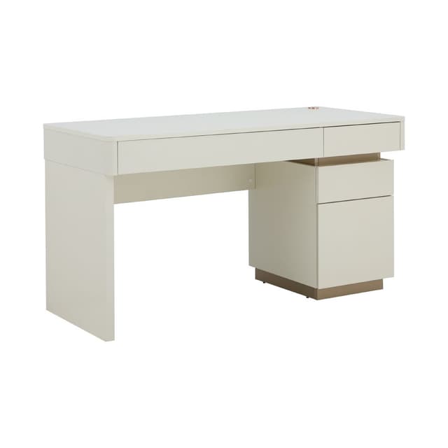 โต๊ะทำงาน รุ่นดัลโก้ ขนาด 140 ซม. - สีขาวงาช้าง