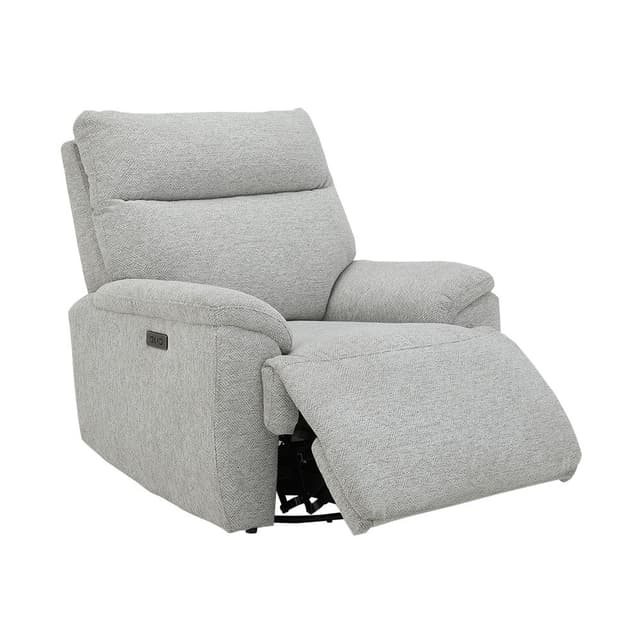 โซฟาผ้าปรับระดับไฟฟ้า 1 ที่นั่ง รุ่นโรเวน่า - สีเทาอ่อน