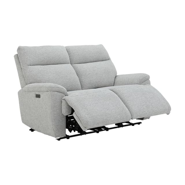 โซฟาผ้าปรับระดับไฟฟ้า 2 ที่นั่ง รุ่นโรเวน่า - สีเทาอ่อน