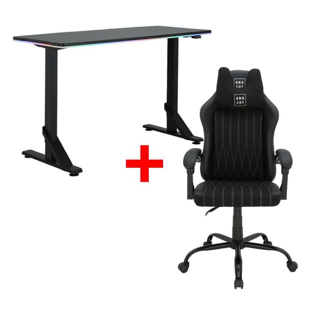 ซื้อโต๊ะเกมมิ่ง รุ่นอนาค็อท ขนาด 132.5 ซม. พร้อมเก้าอี้เกมมิ่ง รุ่นอนาค็อท ไลท์ ราคาพิเศษ!