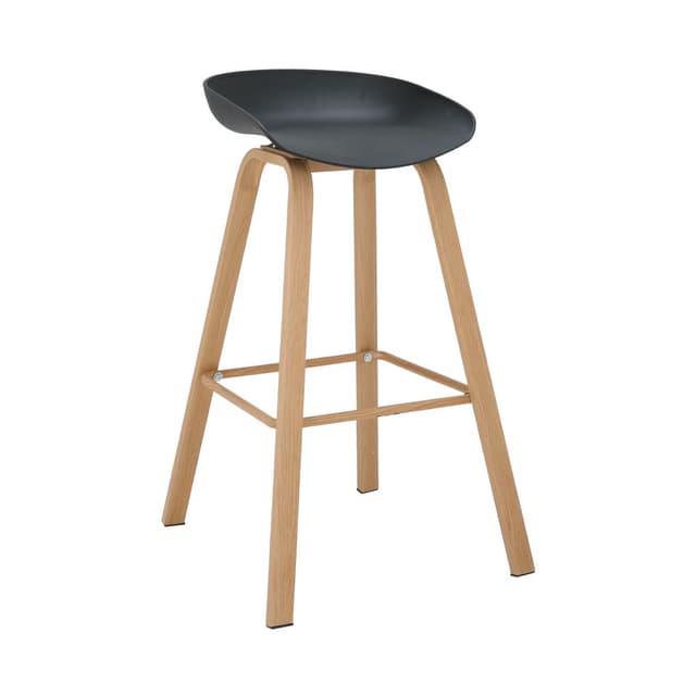 เก้าอี้บาร์ รุ่นวาเลนเซีย - สีดำ