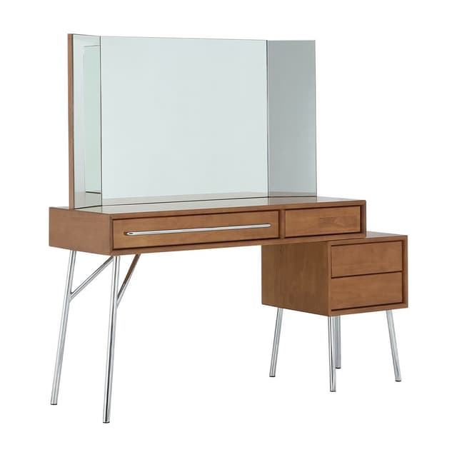 โต๊ะเครื่องแป้ง รุ่นอาซาฮิกาวะ ขนาด 142 ซม. - สีไลท์ ทีค