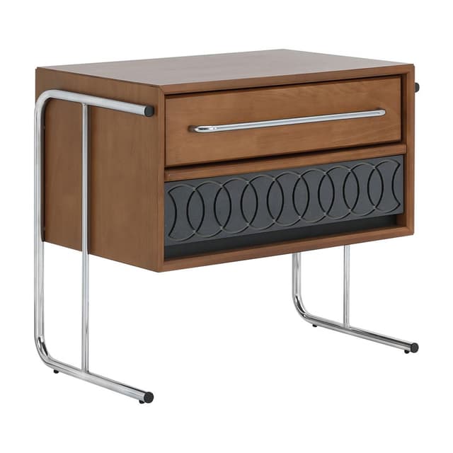 โต๊ะข้างเตียง รุ่นอาซาฮิกาวะ - สีไลท์ ทีค