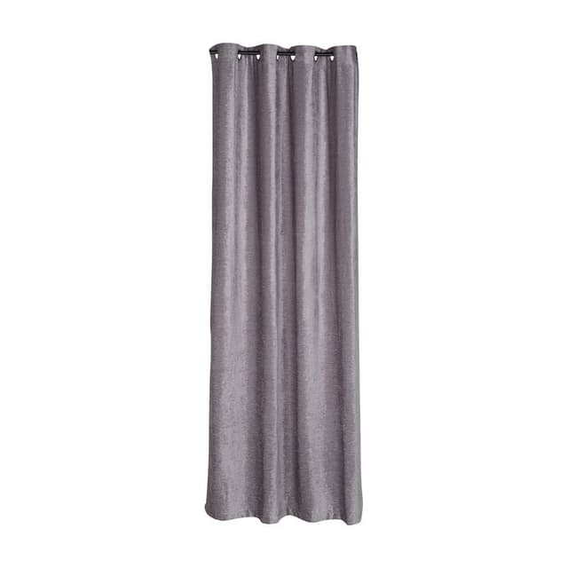 ผ้าม่านประตู รุ่นแอนลูก้า ขนาด 145 x 250 ซม. - สีเทา