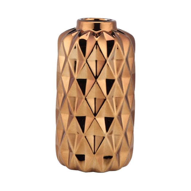 แจกันตั้งโต๊ะ รุ่นไทโรลา ขนาด 9.5 นิ้ว - สีน้ำตาล