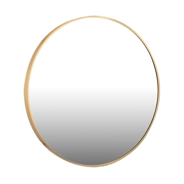 กระจกติดผนังมีกรอบ รุ่นบิลเลี่ยน ขนาด 60 x 4 x 60 ซม. - สีทอง