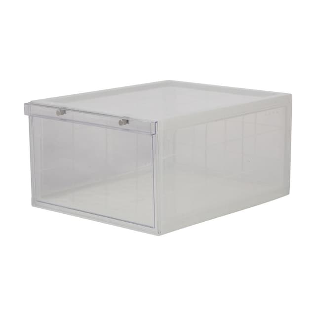 กล่องรองเท้า รุ่นแม๊กนี่ - ใสโปร่ง