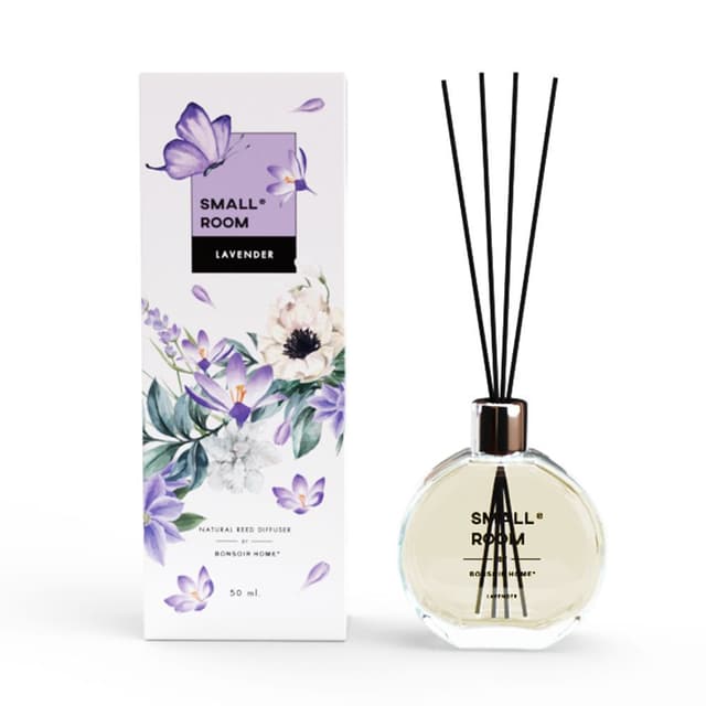 ก้านไม้หอม รุ่นลาเวนเดอร์ ขนาด 60 มล. - สีม่วง