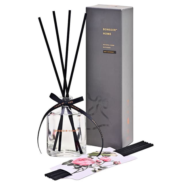 ก้านไม้หอม รุ่นโรส แอนด์ เลมอนกราส ขนาด 55 มล. - สีเทาเข้ม