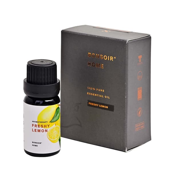 น้ำมันหอม รุ่นเฟรชชี่ เลมอน ขนาด 10 มล. - สีเทาเข้ม
