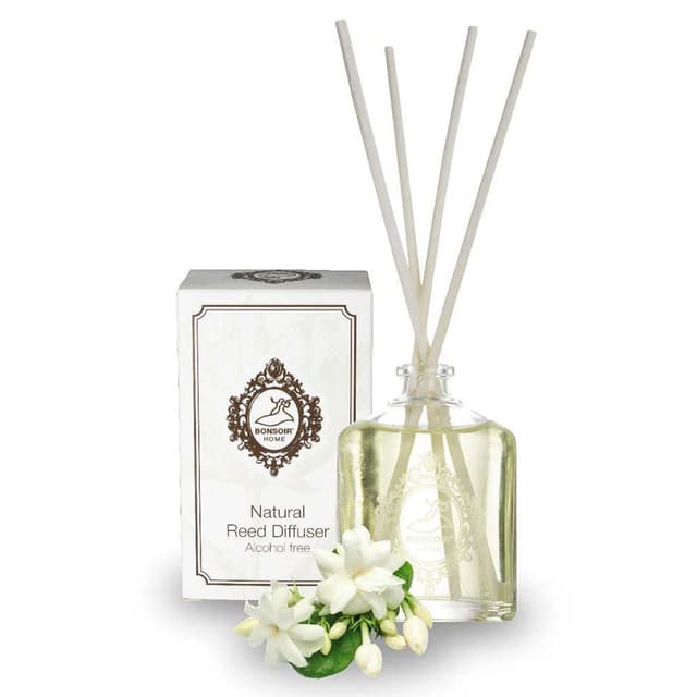 ก้านไม้หอม รุ่นโฮม จัสมิน ขนาด 55 มล. - สีขาว