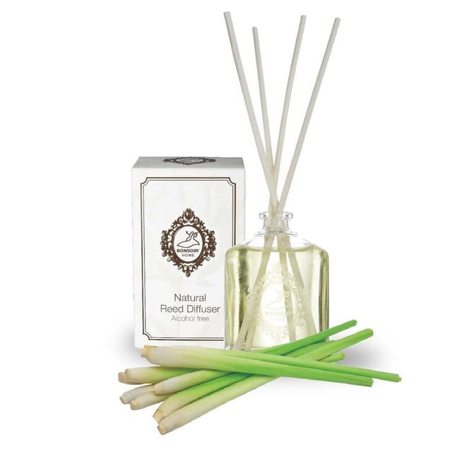 ก้านไม้หอม รุ่นโฮม ซิโทรเนลล่า ขนาด 55 มล. - สีขาว