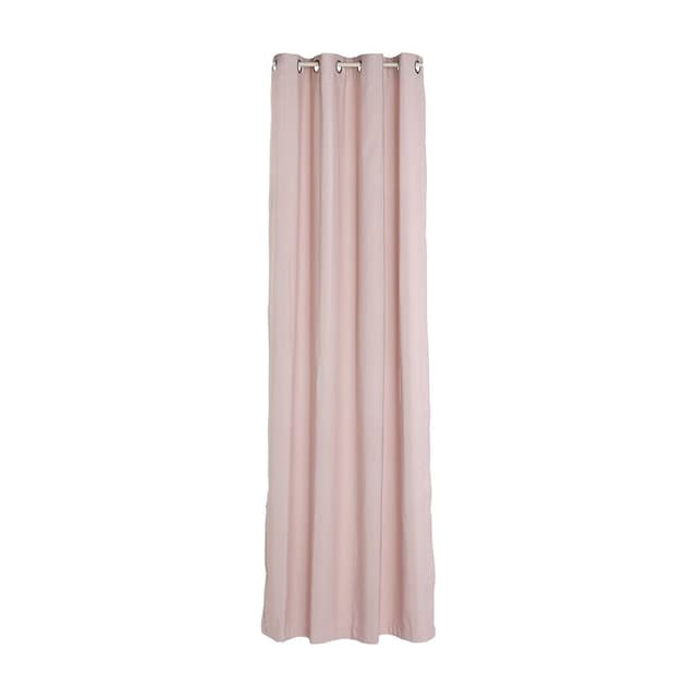 ม่านกันแสงประตู รุ่นสไตร์นี่ ขนาด 140 x 250 ซม. - สีชมพู