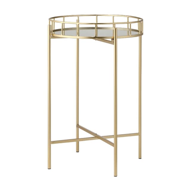 โต๊ะข้างอเนกประสงค์ รุ่นกอริส ขนาด 45 ซม. - สีทอง