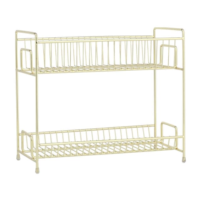 ชั้นวางของในห้องน้ำ 2 ชั้น รุ่นลักซ์ - สีทอง