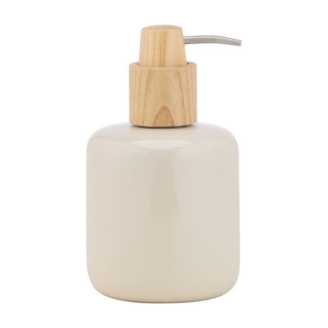 ที่ใส่สบู่เหลว รุ่นแคโรไลน์ - สีเบจ/ธรรมชาติ
