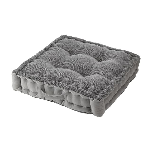 เบาะรองนั่ง รุ่นปังกิ ขนาด 45 x 45 x 8 ซม. - สีเทา