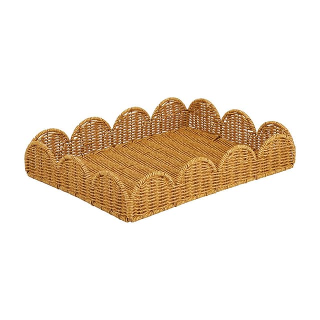 ถาดวางของอเนกประสงค์ รุ่นเบเกอร์ - สีธรรมชาติ