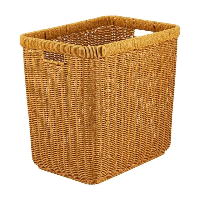 ตะกร้าอเนกประสงค์ รุ่นสาน ขนาด 39 x 27 x 37 ซม. - สีธรรมชาติ