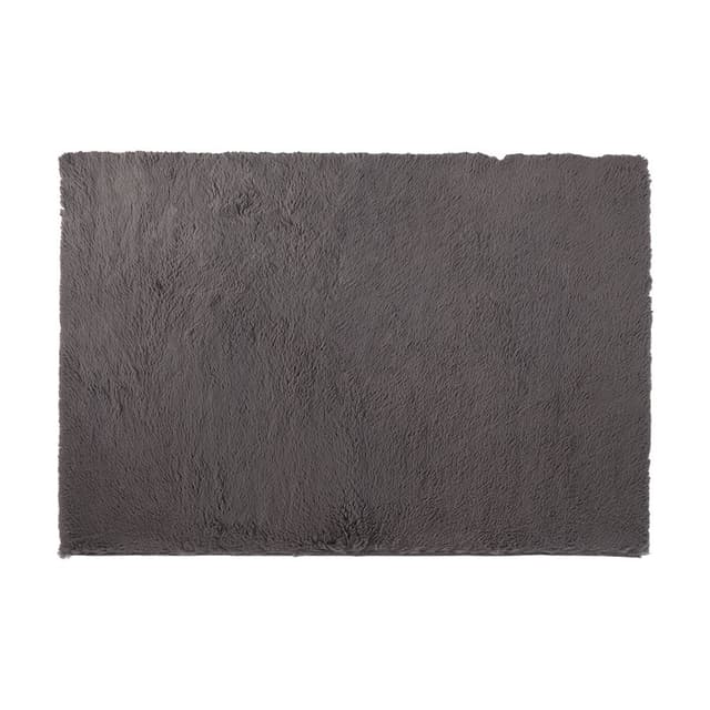 พรมปูพื้น รุ่นแรบบี้-เลซี่ ขนาด 120 x 180 ซม. - สีเทา