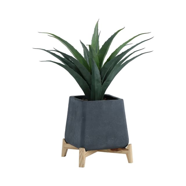 ต้นไม้ในกระถาง รุ่นธีโอ สูง 66 ซม. - สีเขียว/เทาเข้ม