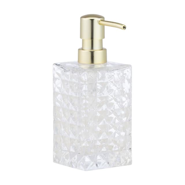 ที่ใส่สบู่เหลว รุ่นสก็อต - ใสโปร่ง/ทอง