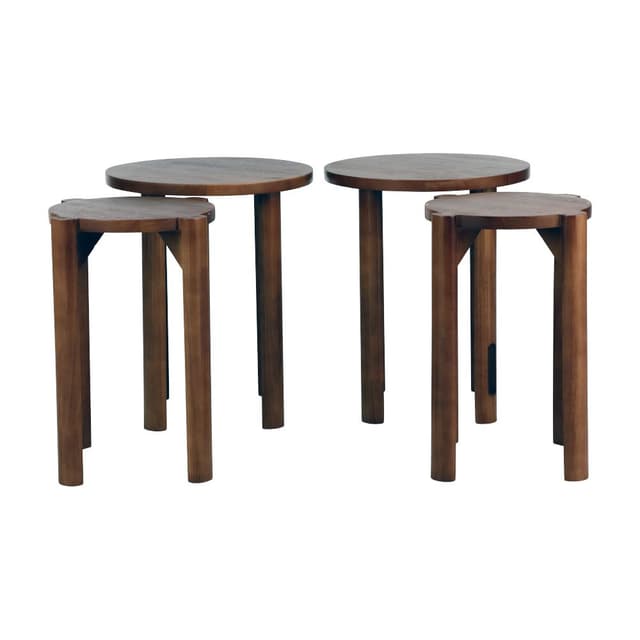 เก้าอี้ รุ่นไซโต้ (4 ชิ้น/ชุด) - สีน้ำตาล