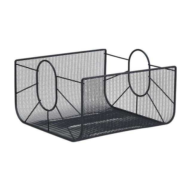 ตะกร้าอเนกประสงค์ รุ่นฟาริส ขนาด 28 x 28 x 17 ซม. - สีดำ