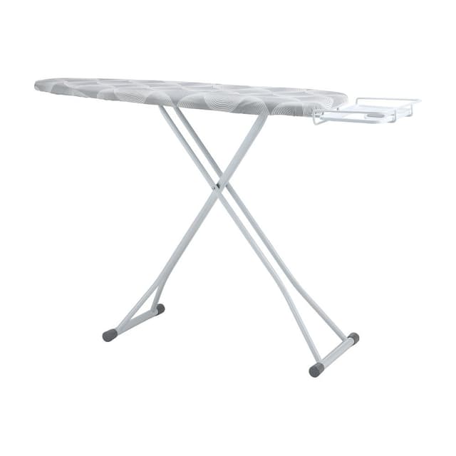 โต๊ะรีดผ้า 7 ระดับ รุ่นเลย์เดน - สีเทาอ่อน/ขาว