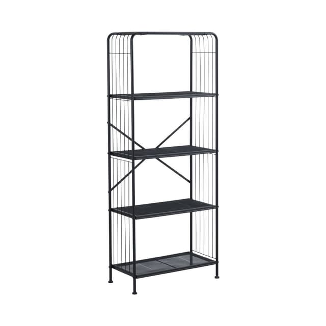 ชั้นวางของ 5 ชั้น รุ่นรีเดน สูง 144.5 ซม. - สีดำ/น้ำตาลเข้ม