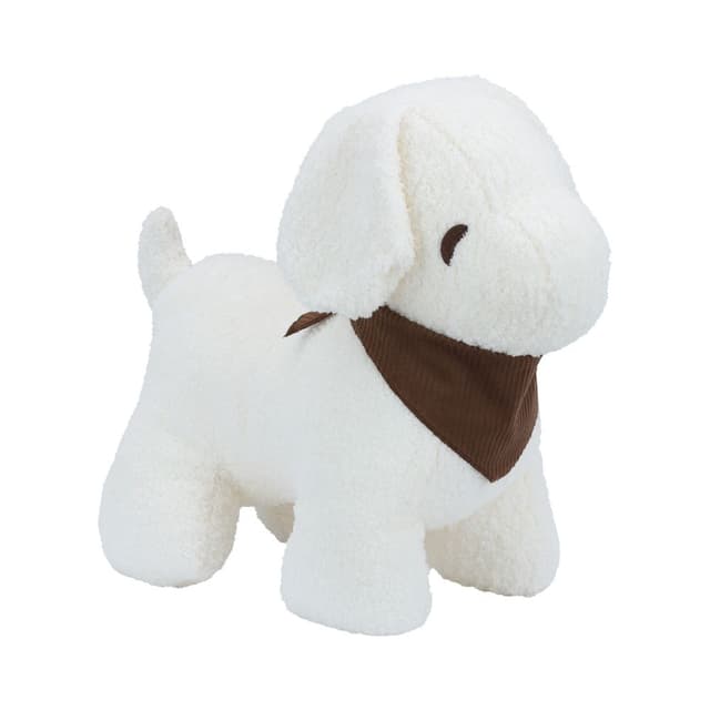 หมอนอิง รุ่นวูดดี้ พัพพี่ ขนาด 38 x 40 ซม. - สีขาว/น้ำตาล