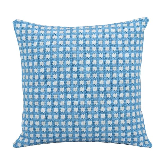 หมอนอิง รุ่นบรีซซี่ ขนาด 45 x 45 ซม. - สีน้ำเงิน/ขาว