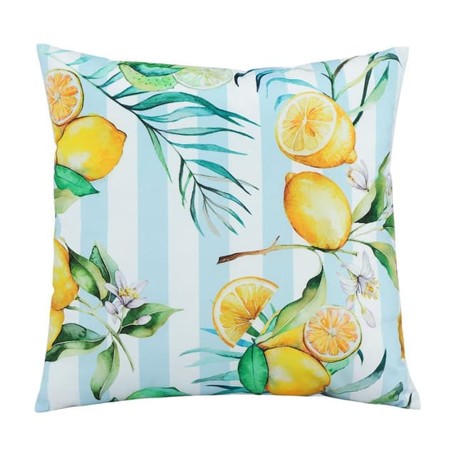 หมอนอิง รุ่นสวีทแอนด์ซาว ขนาด 45 x 45 ซม. - สีเหลือง/ฟ้า