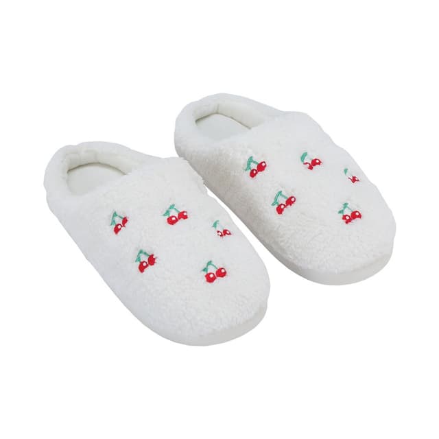 รองเท้าสลิปเปอร์ รุ่นเชอเรล ขนาด 28 ซม. - สีขาวงาช้าง