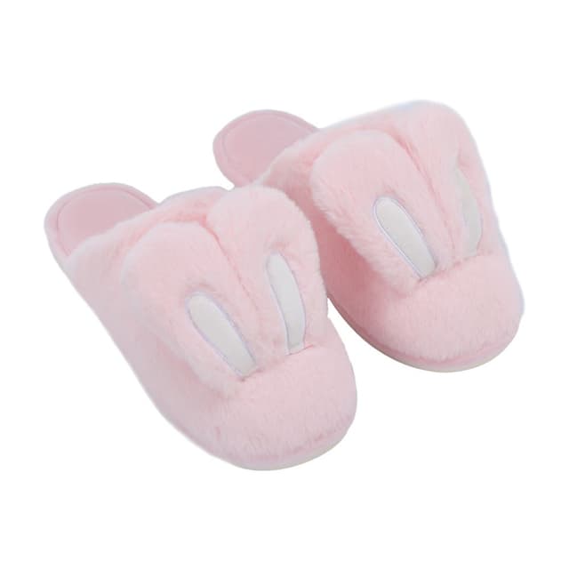 รองเท้าสลิปเปอร์ รุ่นบันนีซ ขนาด 27 ซม. - สีชมพูอ่อน